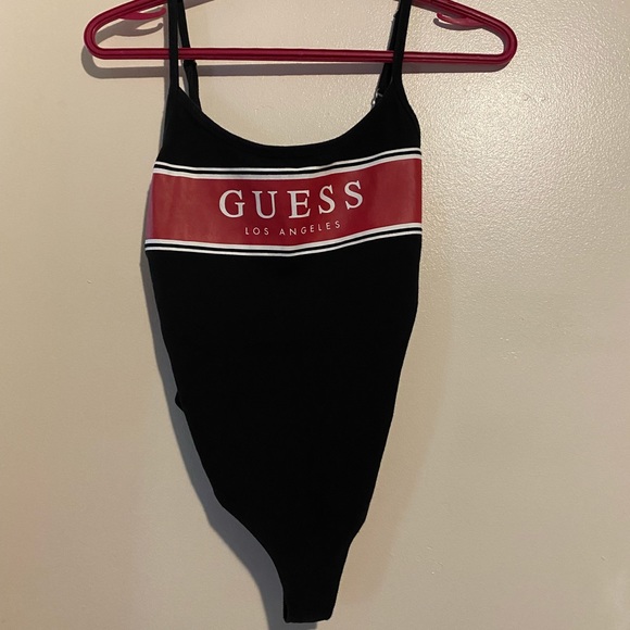 GUESS SNAP CLOSURE BODYSUIT - Picture 1 of 14